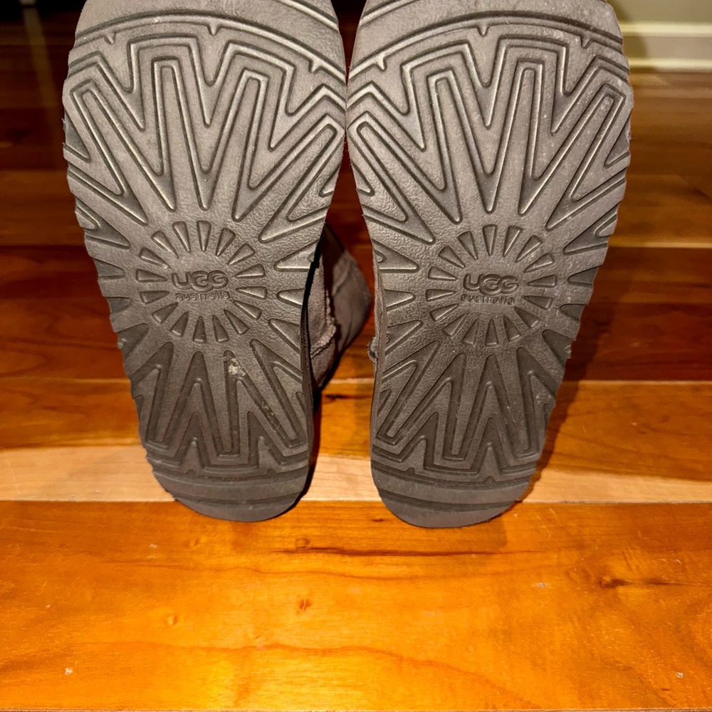 UGG Chocolate Brown Short Boots - Picture 6 of 6